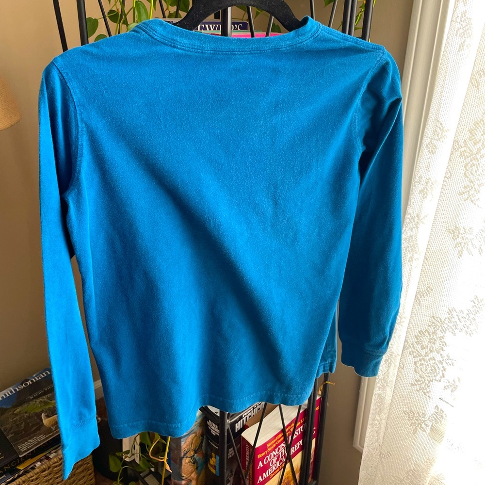 Lands End Sun Diagram Long Sleeve Shirt - Picture 4 of 4